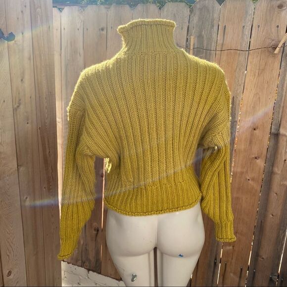 H&M chunky knit turtleneck sweater size XS - Picture 4 of 9